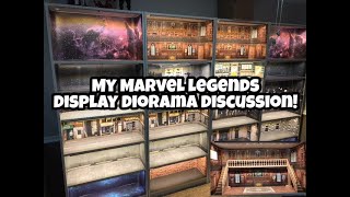 My Marvel Legends Display Diorama  How Did I Do This All is Explained [upl. by Jasmina]