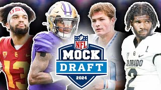 The OFFICIAL 2024 NFL First Round Mock Draft 40 Week 10 Edition  TPS [upl. by Novanod]