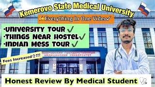 Kemerovo State Medical University  Complete Review  Campus Tour  Hostel Tour  Fees Structure [upl. by Whang]