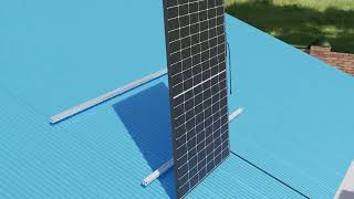 Solarpanel Befestigungssystem Stockschrauben [upl. by Dunn669]