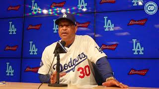 Dodgers postgame Dave Roberts reveals Brusdar Graterol has grade 3 hamstring tear [upl. by Landau]