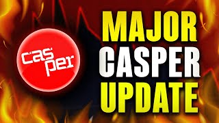 Major Casper Network CSPR Update [upl. by Ahcilef]