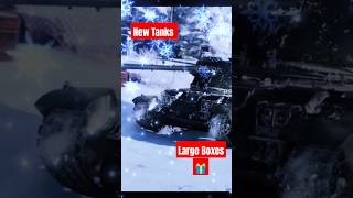 5 New Tanks in Large Boxes  World of Tanks wot wotblitz christmas [upl. by Suirad392]