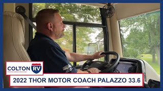 2022 Thor Motor Coach Palazzo 336 Class A Diesel Motorhome Walkthrough amp Test Drive [upl. by Blalock548]