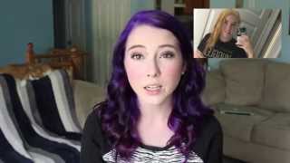 Purple Hair How to amp Maintenance  Caileigh Young [upl. by Ayifa130]