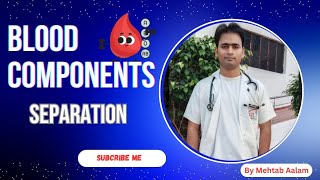 Separation of blood components in blood bank  blood components separation part 2 [upl. by Annael]