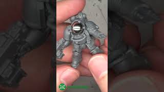 Kitbashing a Custom Space Marine Chapter  Cyclopean Guard warhammer kitbash [upl. by Lledyr]