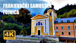 Franjevački Samostan u Fojnici Otkrivamo Njegovu Fascinantnu Povijest Dron 4K DJI Mini 3 [upl. by Eioj628]