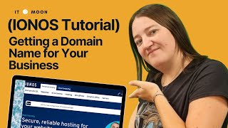 Getting a Domain Name for Your Business IONOS Tutorial [upl. by Nonnahs]