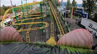 Crazy Mouse  Ahrend Onride Bellerive Lunapark Lausanne 2021 [upl. by Lindie]