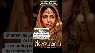 heeramandi 🔥🔥which high rating heeramandi movie [upl. by Westberg]