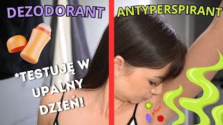 Porównuję dezodorant a antyperspirant w upalny dzień Smród spod pach Vlog z Wrocławia True Beauty [upl. by Rolfe271]