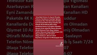 Artıq Kabel Antena Və Aparat OlmadanTelevizor Kanallarının Asanlıqla Yığılması [upl. by Nennahs571]