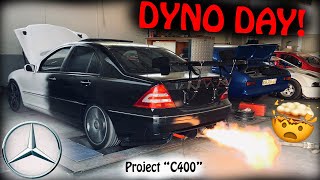 Mercedes W203 Project Hits The Dyno HUGE FLAMES 🤩 Dialled In amp Ready For a ROADTRIP [upl. by Animsay]