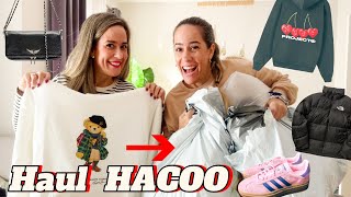 MEGA HAUL HACOO DOBLE TWINS  Abriendo Adidas Samba bolso Zadig amp Voltaire y muchas cosas más [upl. by Amorette]