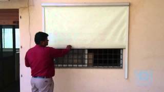 Roller Blinds with Side Guide Rail [upl. by Gerrald]