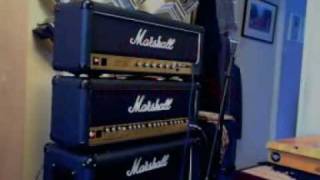 Marshall JCM800 vs Marshall 6100 30th Anniversary [upl. by Nnyltak786]