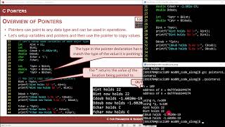 91  Introduction to Pointers in C [upl. by Annovaj]