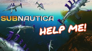 Subnautica 100 Days  Dont mess with the locals [upl. by Eitsirc282]