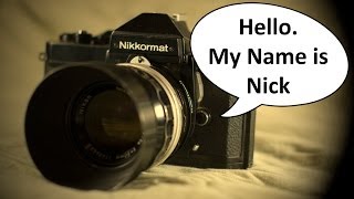 Introduction to the Nikon Nikkormat FT2 Video 1 of 2 [upl. by Sinnel]