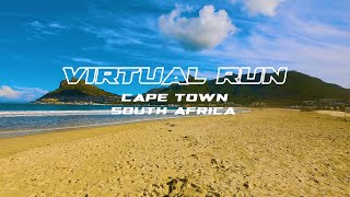 Virtual Run Hout Bay Beach Run  Treadmill Running Scenery Warmup Run [upl. by Annoif810]