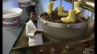 Dannon Yogurt Sprinklins commercial 1993 [upl. by Annaeoj]