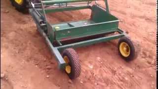 John Deere 140 with Hydraulic Soilmover [upl. by Couhp249]