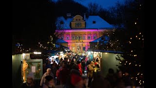 Spaziergang zum Schloss Hellbrunner Adventzauber [upl. by Jun527]