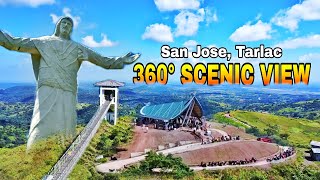 🏍️ THE SCENIC VIEW OF SITIO BAAG VIEWDECK IN SAN JOSE TARLAC  LIMIAC PARK  MONASTERIO DE TARLAC [upl. by Aneis]