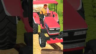 indian tractor driving 3d game [upl. by Ecirtak]