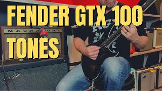 Fender GTX 100 Tones  More Than Metal [upl. by Procto]