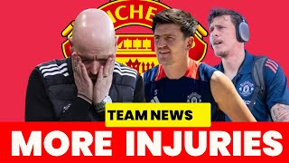 MAGUIRE amp LINDELOF DOUBTS INJURY UPDATE Man UTD VS Man City [upl. by Naujad467]