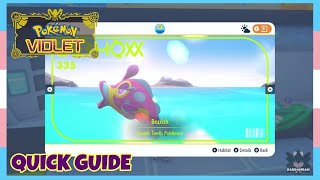 Where To Catch Bruxish In Pokemon Scarlet amp Violet  Location Quick Guide [upl. by Mcroberts218]