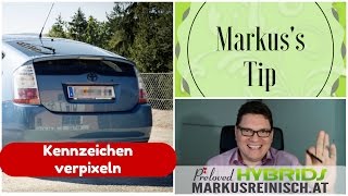 Markuss Tip Kennzeichen verpixeln [upl. by Jepson]