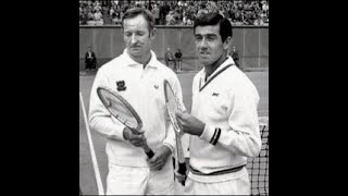 Ken Rosewall def Rod Laver in their first profesional match [upl. by Alphonse]