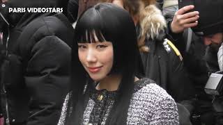 Riisa Naka 仲里依紗  Alice in Borderland   Paris Fashion Week 5 march 2023 show Palm Angels [upl. by Kylah]