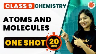 Atoms and Molecules One Shot Class 9  NCERT Science Chemistry Class 9th  Vedantu Class 9 [upl. by Annaihs]