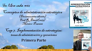 Implementación de estrategias1 Cap 7 Administración Estratégica  Tipos de estructura organizacional [upl. by Mauretta]