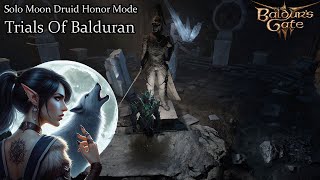 Solo Moon Druid Counselor Florrick and Balduran Trials Hideout Honor Run [upl. by Torhert462]