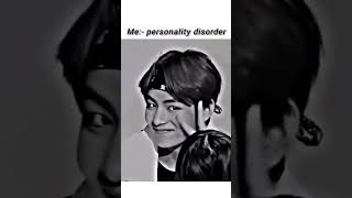 introvertExtrovert  personality disorder🤣 kimtaehyung short funny BTS [upl. by Adlei]