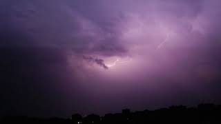 10 hours of Thunderstorm and Rain Sounds in a lightning storm  Sleep Music [upl. by Matt]