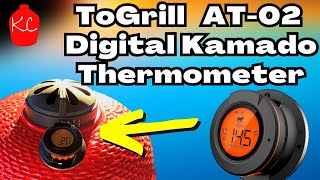 ToGrill AT02 Bluetooth Digital Kamado Dome Thermometer [upl. by Eelrefinnej]