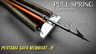 Membuat Panah Ikan dengan Per Tarik Pegas 18mm [upl. by Natelson]