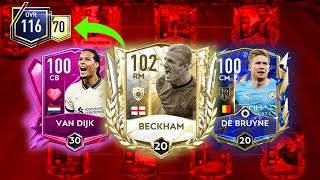 400M WORTH MASSIVE SQUAD UPGRADE  116 RATED SQUAD  FIFA MOBILE 22 [upl. by Coates]