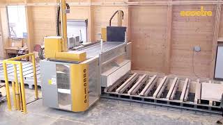 ESSETRE  CNC Woodworking Company  techno multiwall [upl. by Enitsugua]