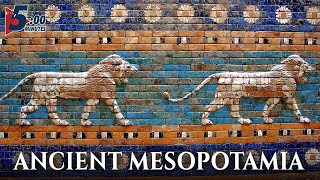 Brief History of Ancient Mesopotamia  Fertile Crescent amp The cradle of civilization  5 MINUTES [upl. by Elliot555]