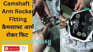 11K view Camshaft Pulsar Arm Rocker with Roller Fitting कैमशाफ्ट आर्म रोकर फिट Pulsar As150 Ns160 [upl. by Eaves]