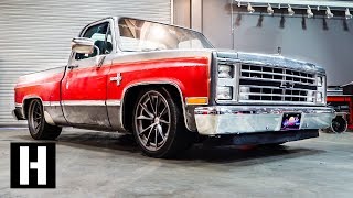 Ultimate Squarebody Street Truck 600 hp Supercharged LT4 86 Silverado That Handles Too [upl. by Kinson727]