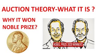 AUCTION THEORY WON NOBLE PRIZE IN ECONOMICS KNOW EVERYTHING ABOUT IT IN BRIEF [upl. by Doxia]