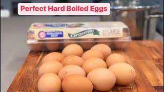 How To Make Perfect Hard Boiled Eggs [upl. by Reiche]